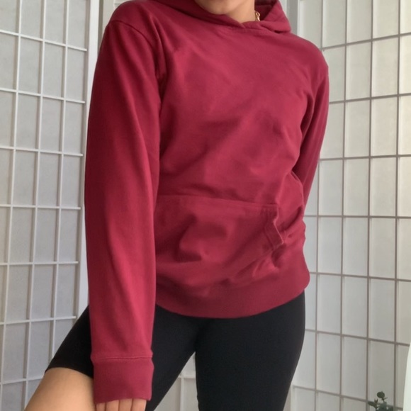 cotton on burgundy red pullover sweatshirt - Picture 1 of 7